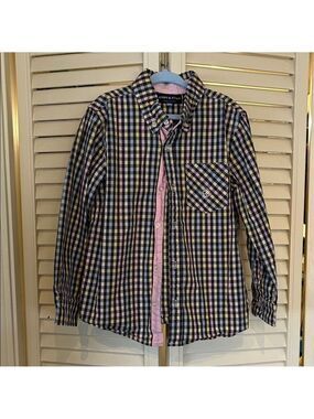 Andy & Evan Multicolor Plaid Button Down Shirt